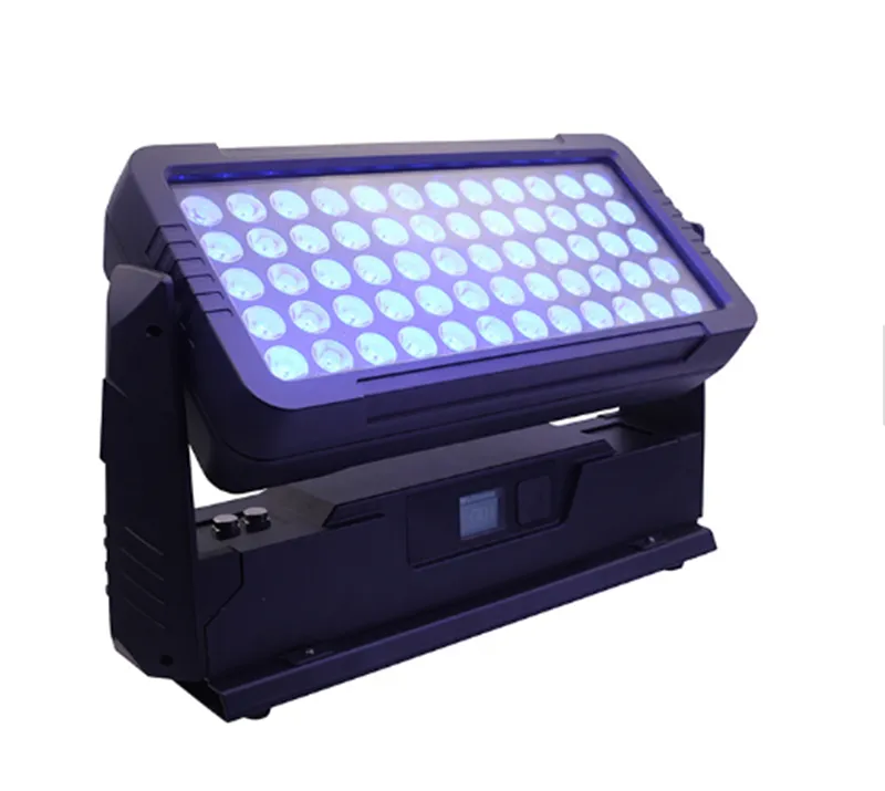 60 * 10W RGBW 4in1都市の色LED Uplight IP65屋外LEDの壁の洗濯機都市カラーIP65バークラブの壁洗浄ライト