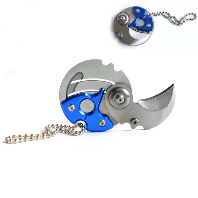 Boîte d'auto-défense Mini Peel Combat Camp Coin Outil extérieur EDC Opener Claw Package Couteau ouvert Gear Peeler Lettre Pocket Fold Parcel8463480