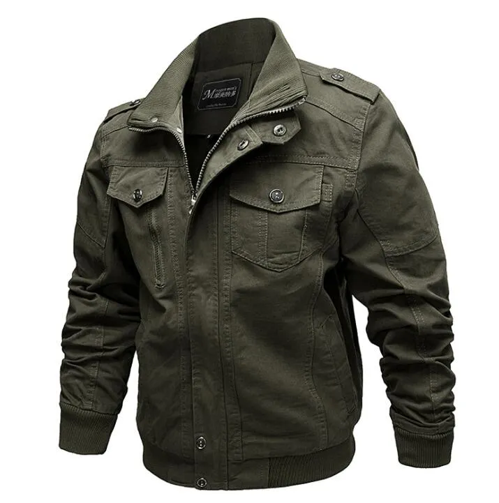 Весна мужских курток и пальто военных курток мужских случайная одежда jaqueta masculina chaqueta Hombre casaco большого размер Мужчина для M - 6XL