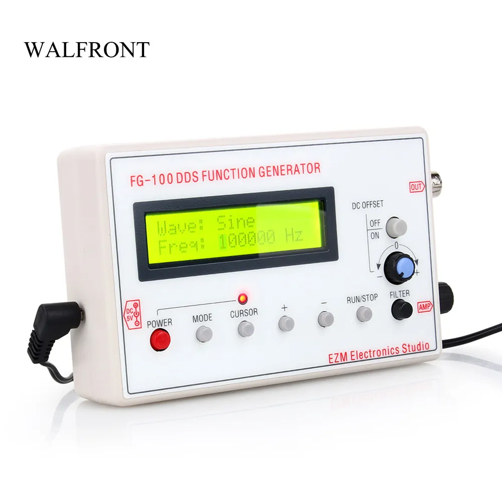 Freeshipping DDS Function Signal Generator Frequency Meter Arbitrary Digital Dual-channel Pulse Waveform Signal Generator Amplifier