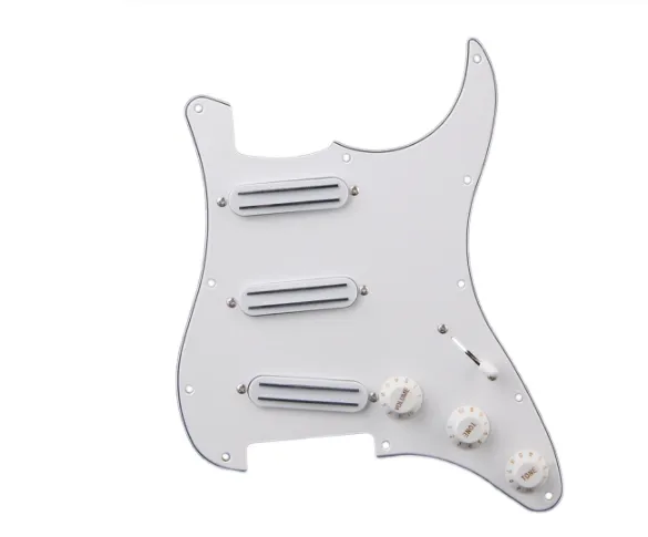 1 set Pickup per chitarra Single coil SSS Style Pickguard Pickup per chitarra Eleciric Adatto per chitarra ST