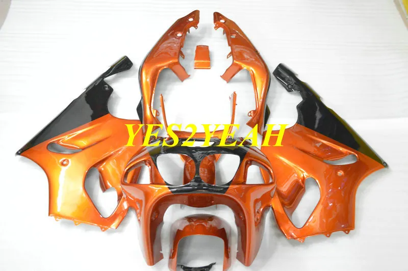 Motorfiets-kit voor Kawasaki Ninja ZX-7R ZX7R 1996 1999 2000 2003 ZX 7R 96 99 00 03 ABS Orange Backings Carrosserie + Geschenken