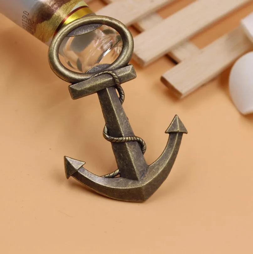 Vintage Antique Style Nautical Ships Boat Anchor Beer Bottle Opener Wedding Favors Gifts Free DHL LX5129