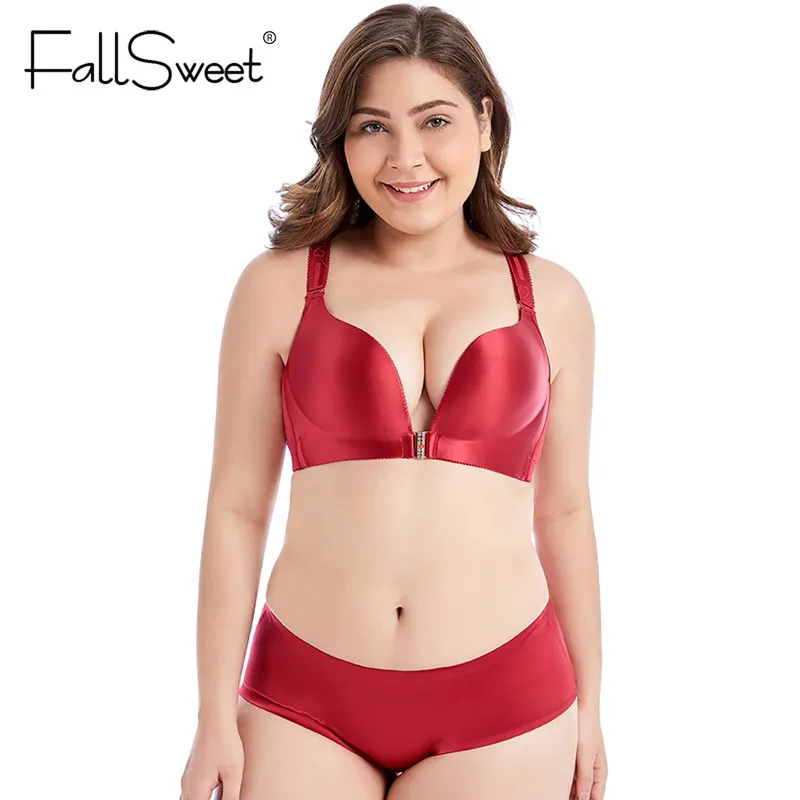 Bras Sets FallSweet Front Closure Set Sexy Lace Beauty Back Lingerie Push  Up Underwear For Women From Cadly, $27.36