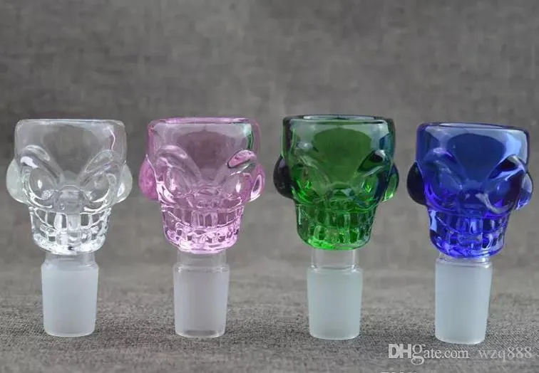 Color pastern bone head. Wholesale Glass Hookah, Glass Water Pipe Fittings