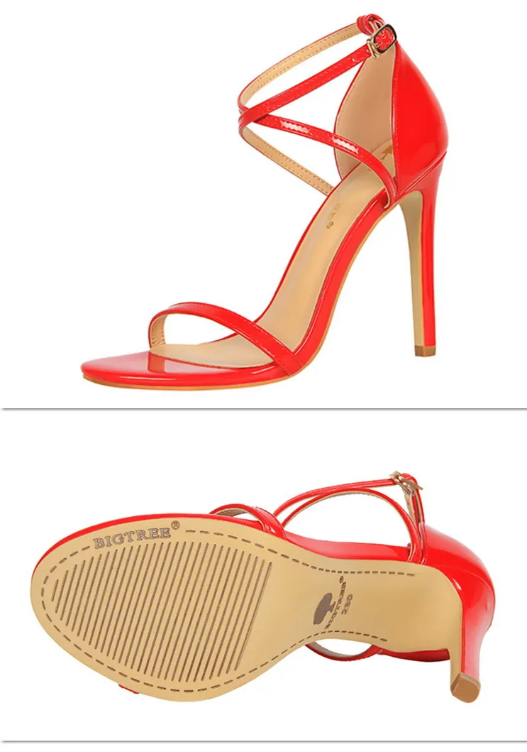 concise gladiator sandals wedding shoes bridal white heels women designer sandals fashion luxury designer women shoes size 34 to 40