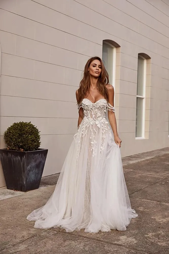 Pallas Couture 2020 Les Robes De Mariage De L paule Arabe Dentelle