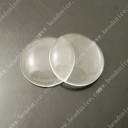 BeadSnice Clear Glass Cabochons Dome Glass Cabochon Ronde 25 mm voor foto hanger Maken 100 stuks per kavel ID 12255