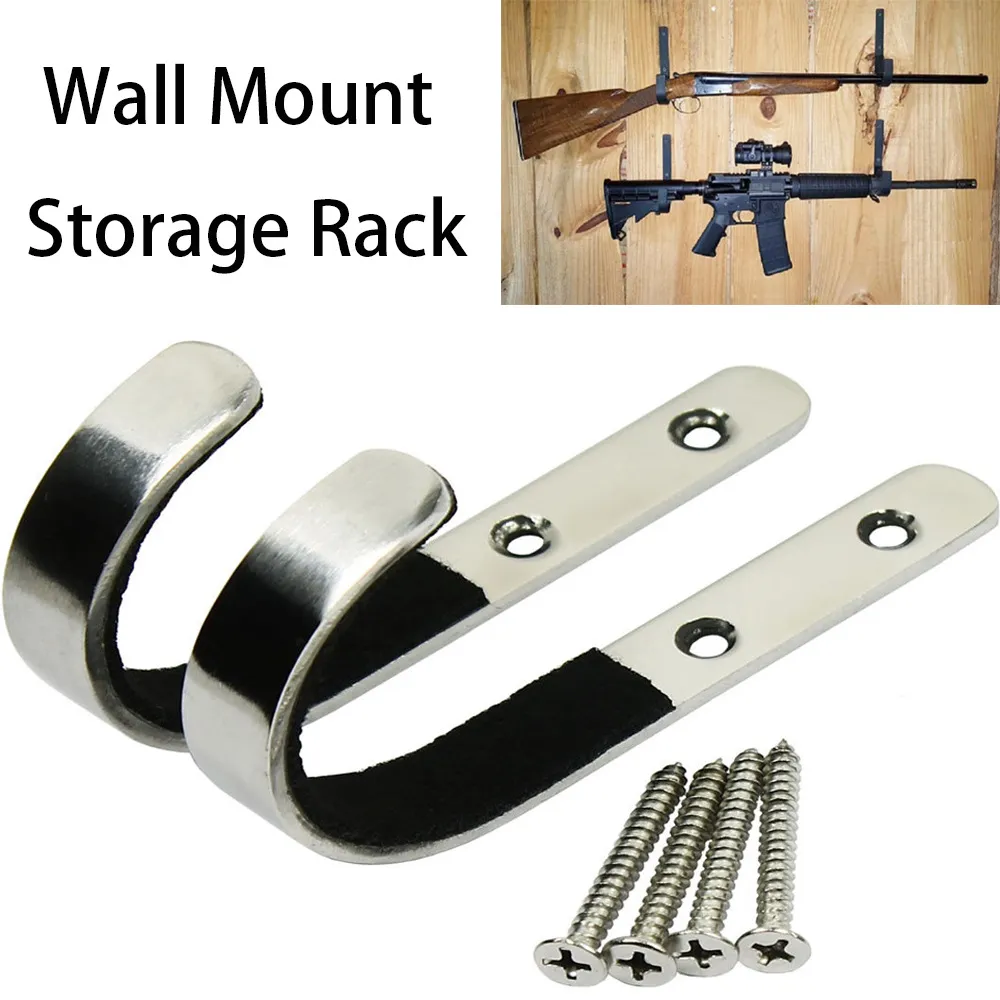 Airsoft AR 15 M4 M16 Accessories Tactical Stainless Steel Wall Mount Gun  Rack For Rifle Hunting Shooting From Huntingshop, $9.55