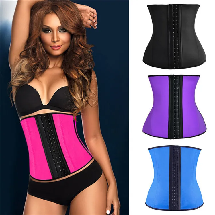 Neopren Corset Body Shaper Waist Trainer Training Corset Neopren Waist Cincher Slimming Shapewear Midja Stöd 4 Färg Shapers M1277