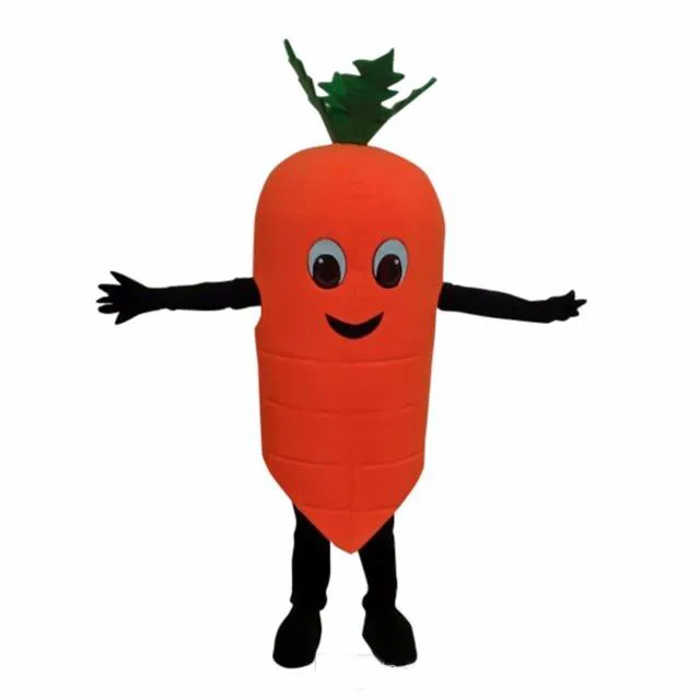 2019 High quality Carrot Plush Party Mascot Christmas Birthday Gift Mascot Costume Halloween Carnival Mascot
