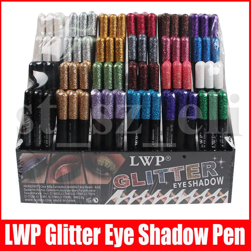 144 sztuk / Set Eye Chocer Liner Kombinacja Ołówek Glitter Eyeshadow Ołówek Eyeliner Highlighter 24 Kolory Eye Make Up Set