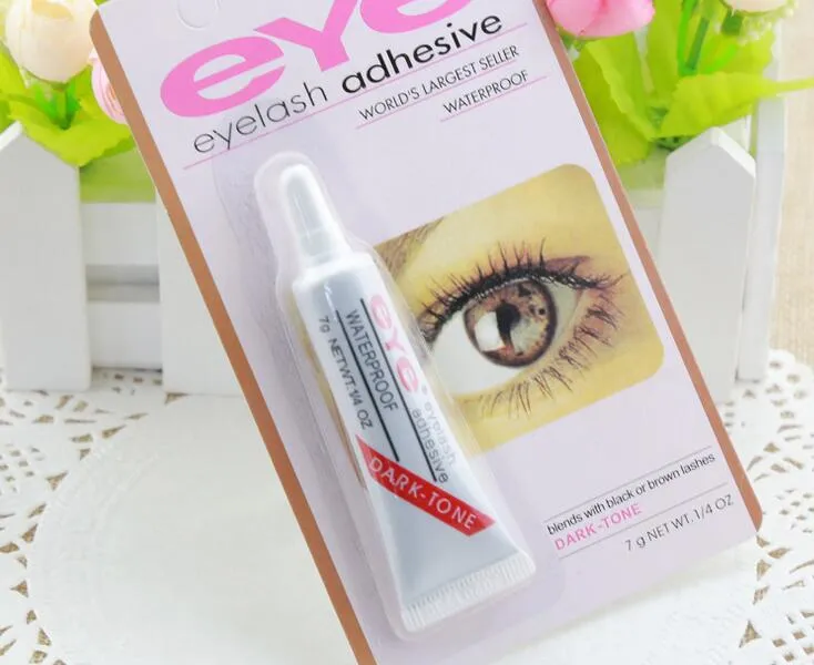 Adesivi per ciglia mascara, colla, ciglia finte, trucco bianco e nero trasparente, mascara waterproof, strumenti per il trucco da 9 g adesivi per ciglia