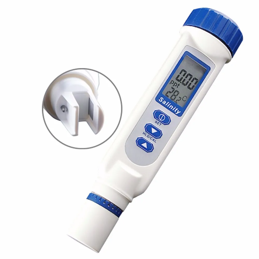 AZ8371Waterprosione Digital Salinity Meter с несколькими точками калибровки 0-70ppt