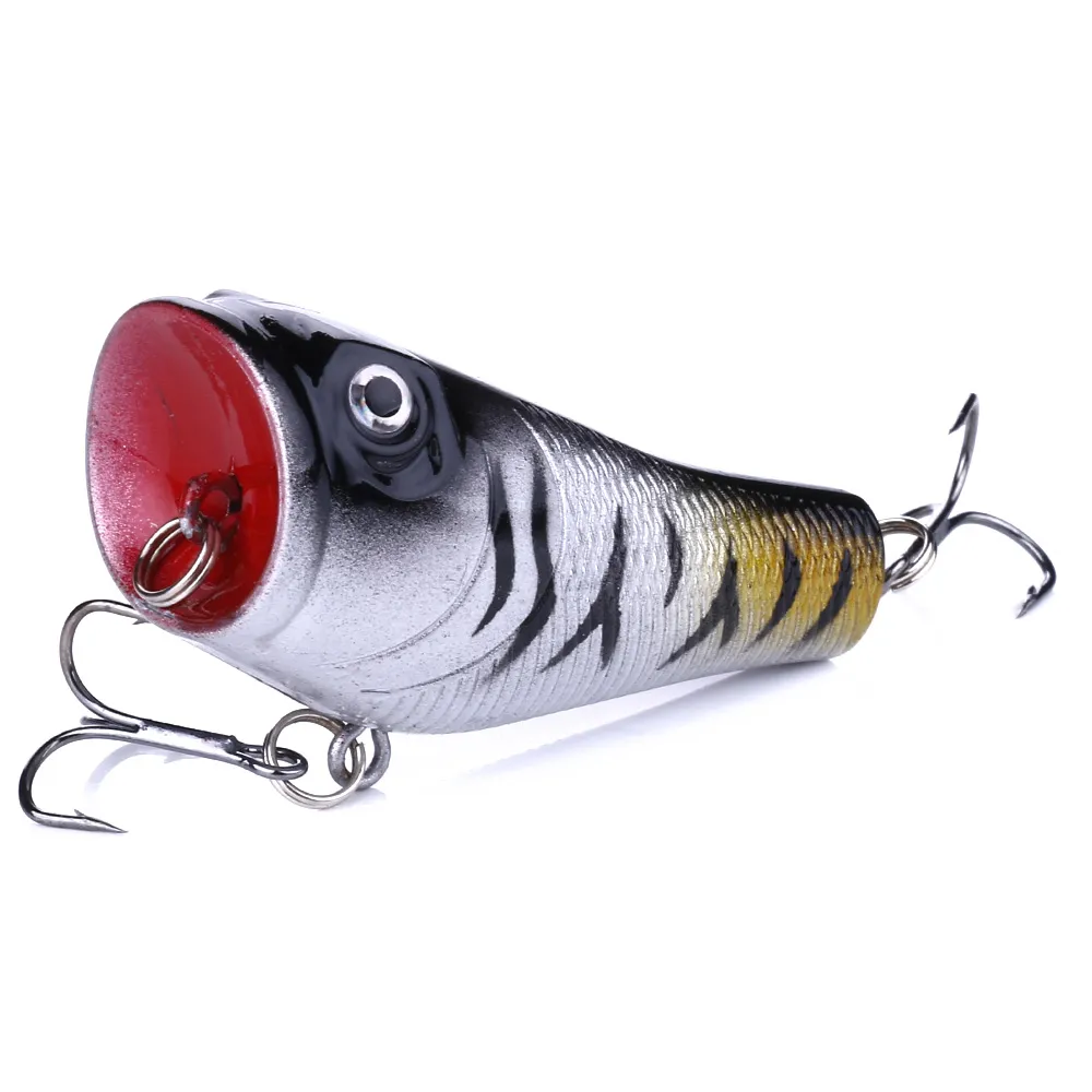 Popper Top Water Minnow Fishing Lures Artificial Hard Bait Bass Wobbler  Fish Tackle 5cm 8.8g From 27,27 €