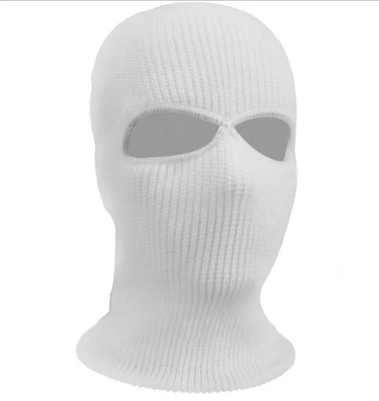 New Army Tactical Winter Warm Ski Cycling 3 Hole Balaclava Hood Cap Full Face Mask Winter Women Men Face Mask Keep Warm In Winte WL1284