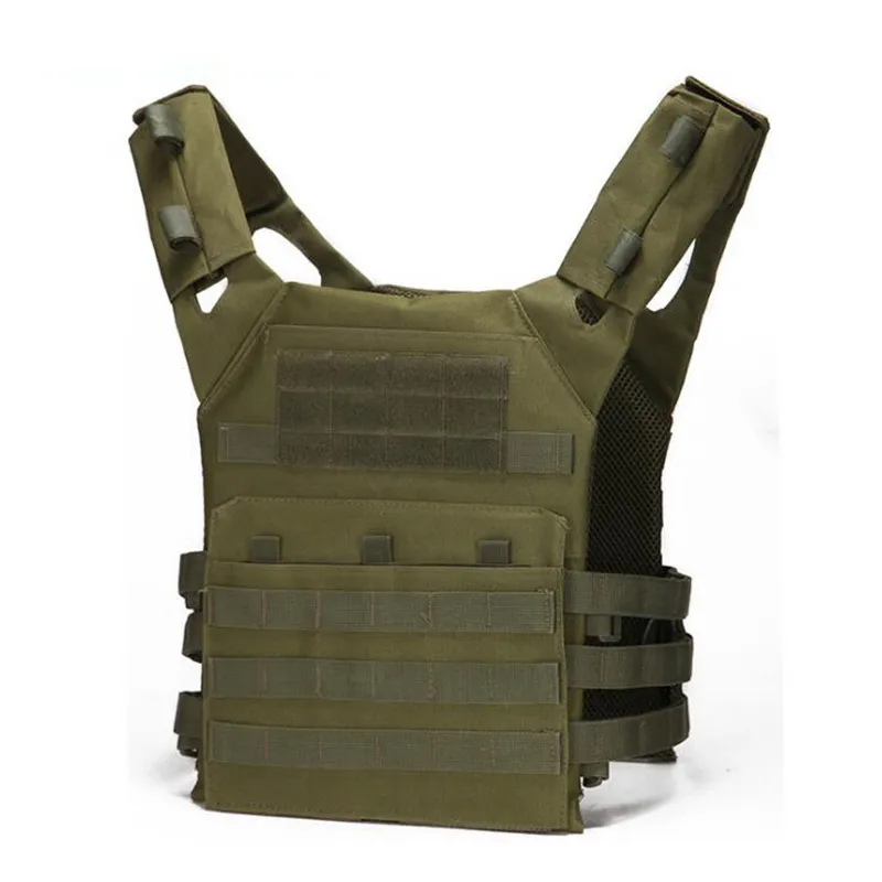 6 farben Taktische Weste Schnell Kampf Jagd Weste Molle Chest Rig Schutz Platte Träger klettern einstellbare Combat Gear Westen