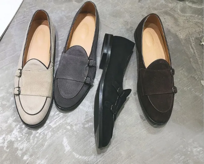 Véritable en cuir en cuir hommes Chaussures robes décontractées Designer Oxford mocassin doug zapatos hombre costume de chaussures