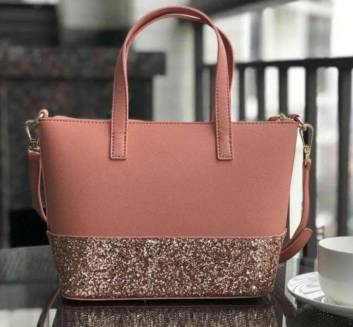 Red and Rose Gold Purse Strap