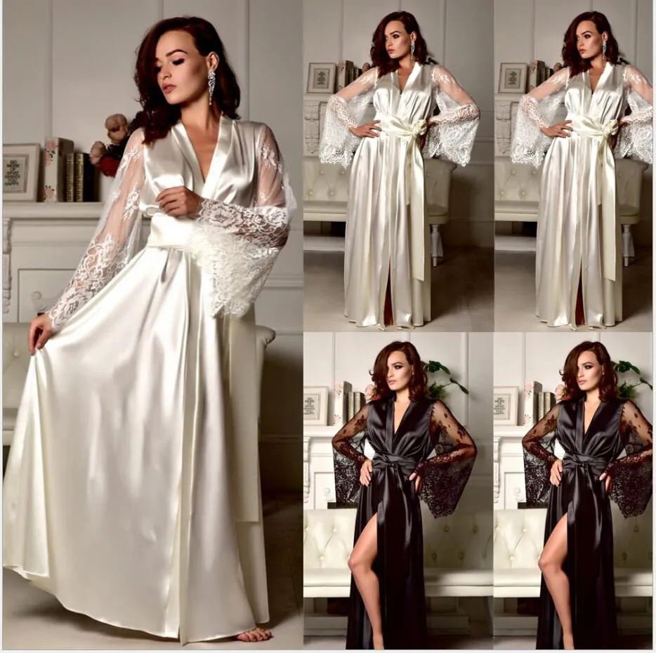 Satin night deals gown online