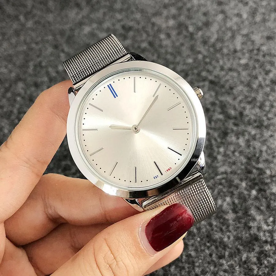 Fashion Brand wrist watch for women's men's unisex style Steel metal band quartz watches TOM 2140211x
