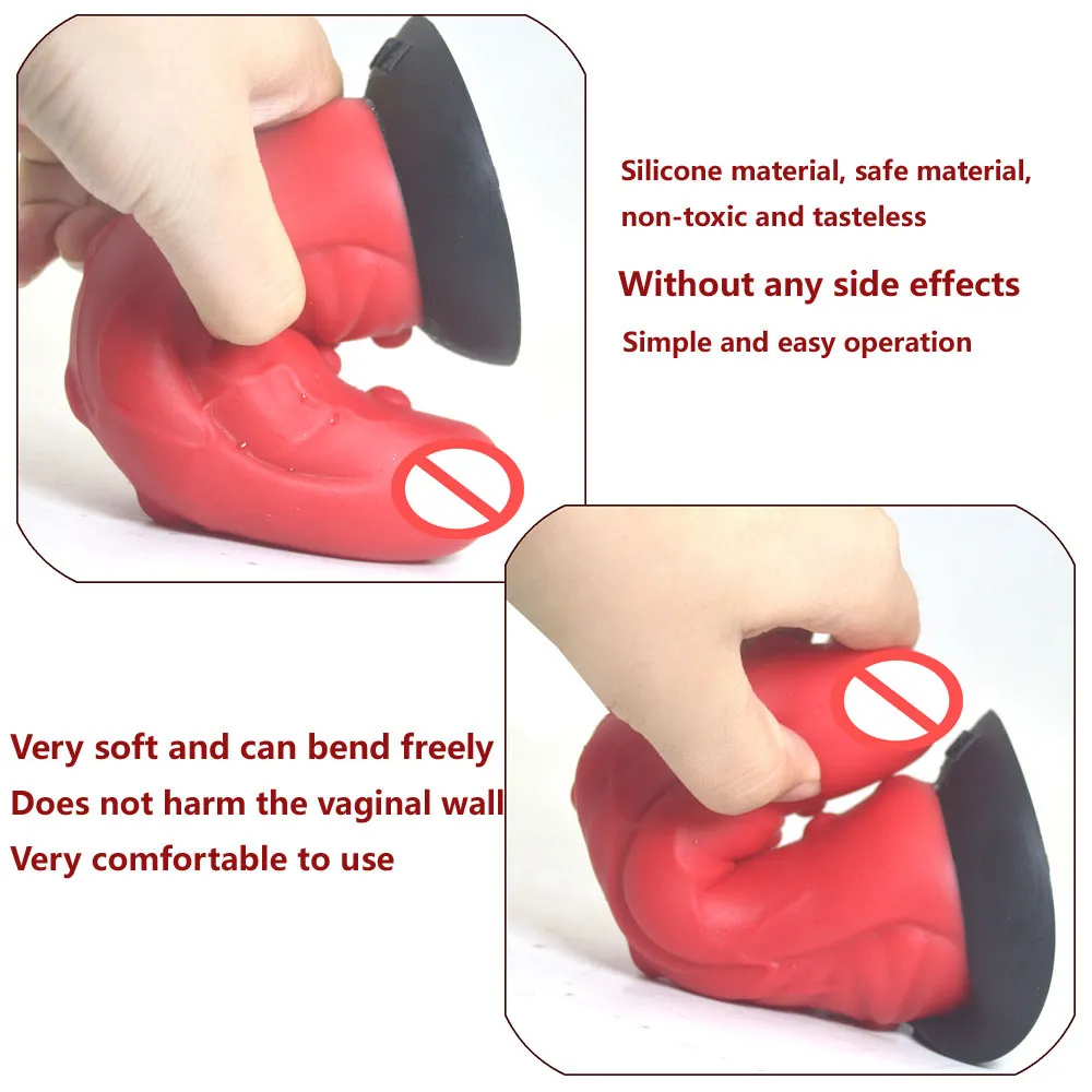 Silicone Dildos for Women Flesh Color Soft Penis Adult Sex Toys  Masturbation Massage Orgasm Dildo from Dhgate Dildos/Dongs - price 35.54