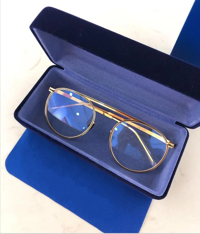 Charges de concepteurs de gros design monture de lunettes de coiffure Cadre Cadre des verres d'objectif transparent OCULOS Studio65 avec boîte