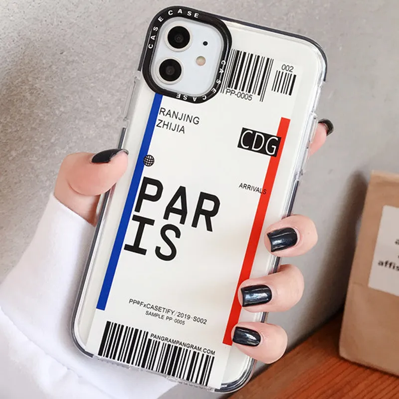 Fashion Phone Case 12 Patronen TIDE MERK ENGELS COVER VROUWELIJK ALL INCLUSIONEEL SOPTH Shell voor iPhone 6S 7 8 XR XS 11PRO MAX Wholesale