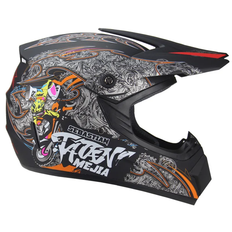 Casco de motocicleta Shina Casco Moto Motocross Cascos Motocicletas Racing LS2 Mascarilla Alemán Casco Completo Accesorios