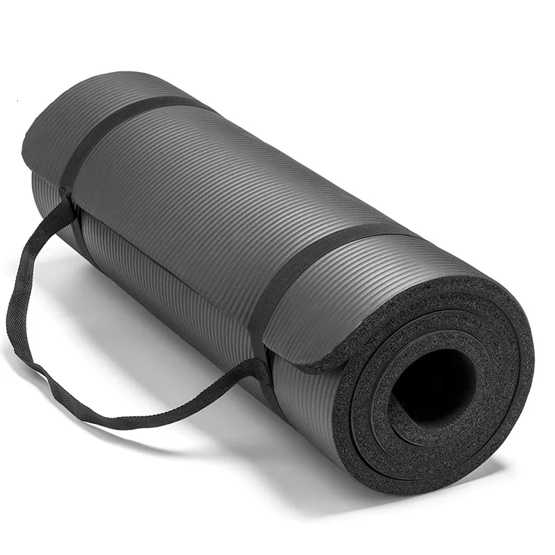 10mm Extra Thick Yoga Mat 183cm x 61cm High Quality NRB Non-slip