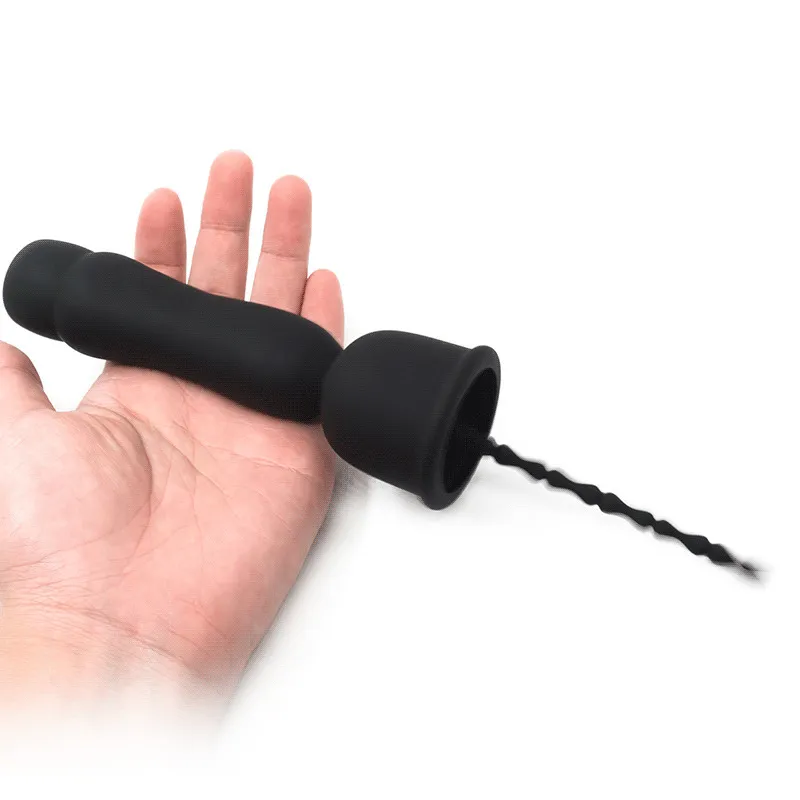 vibrating 7 speed extra quiet 6mm silicone urethral dilator Waterproof Vacuum Extension Pump Penis Training Male Stroker main image 0
