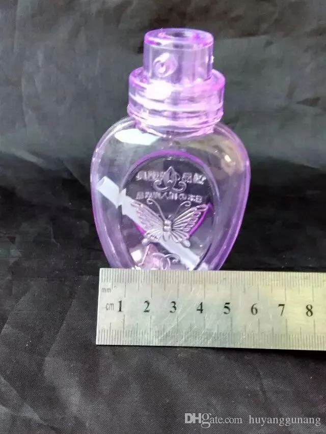 2019 Papillon acrylique narguilé Bangs en verre en gros Brûleur à mazout Conduites d'eau en verre Plates-formes pétrolières sans fumer