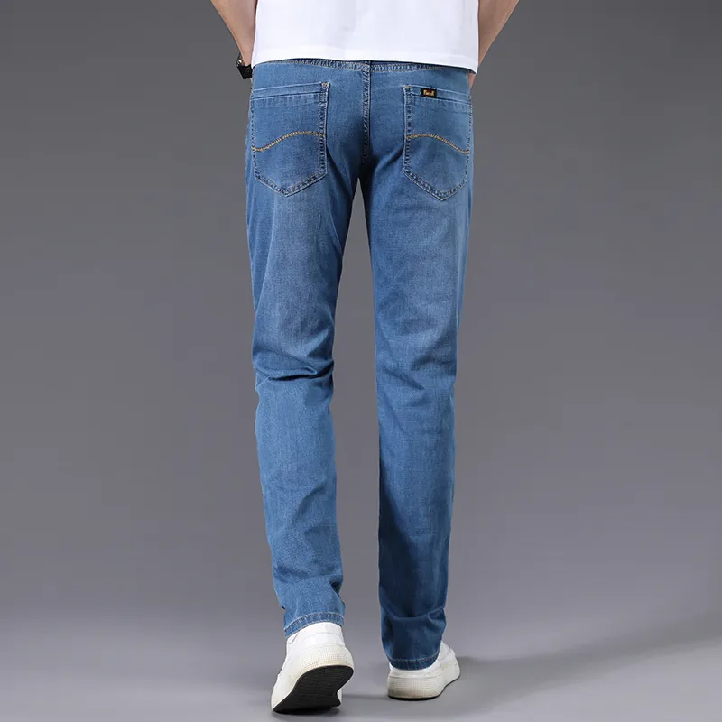 Slim Fit Denim Pantalon Hombre Homme
