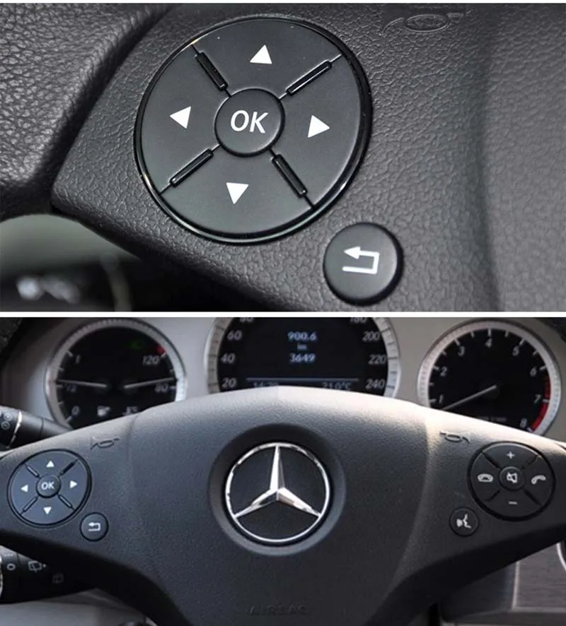 Multifunktionale Auto Lenkrad Schalter C/E/GLK Klasse Auo Taste Für Benz  W204 X204 W212