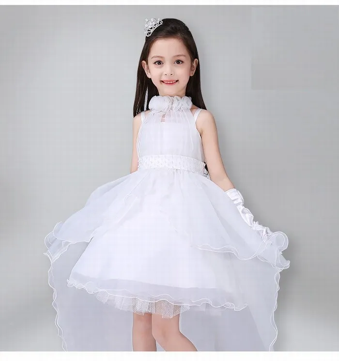 Charming Flower Girl Dress Princess Pageant Dress Children Gown Beautiful girl Dress Prom Wedding Party CPX277