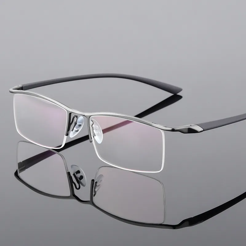 Wholesale Half Rim Type Of Metal Browline Eyeglasses For Men Fashionable And Cool Spectacles With Prescription Frame P8190 From Chushu11 19.33 DHgate.Com
