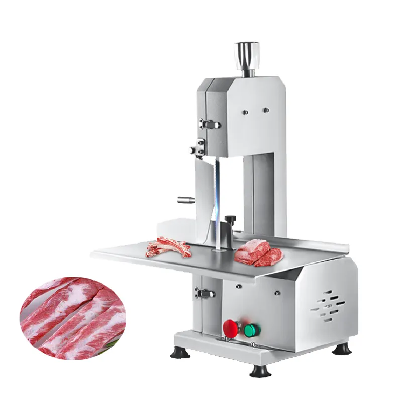Macchina per tagliare ossa di carne commerciale BEIJAMEI/Macchine elettriche per bistecche di carne da 750 W/Taglia ossa per sega per carne