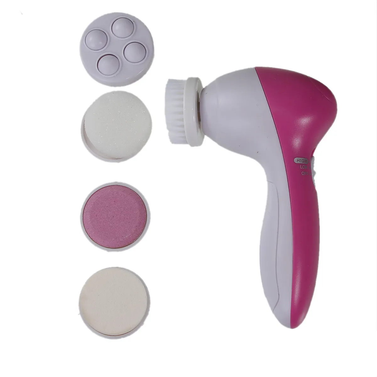 Brosse électrique multifonction 5 en 1 pour le nettoyage du visage, Kit de soins du visage, masseur
