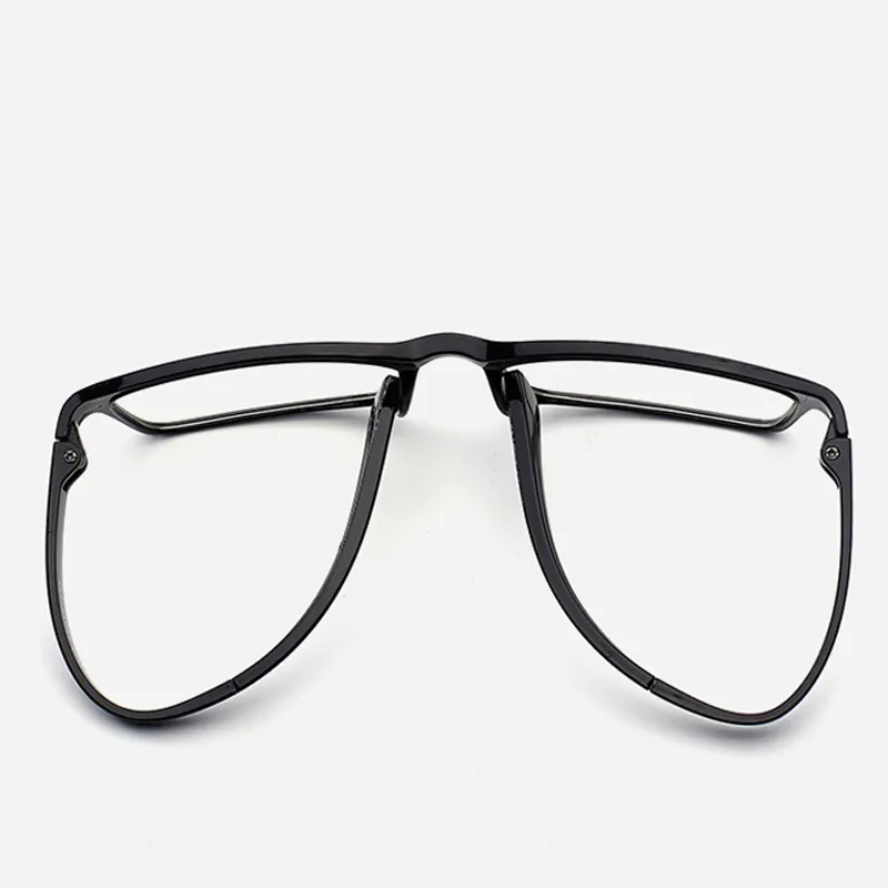 卸売ファッションスクエアメガネフレームメンズ女性抗ブルーライトラジアリーグラスフレームコンピューター光学偽物眼鏡