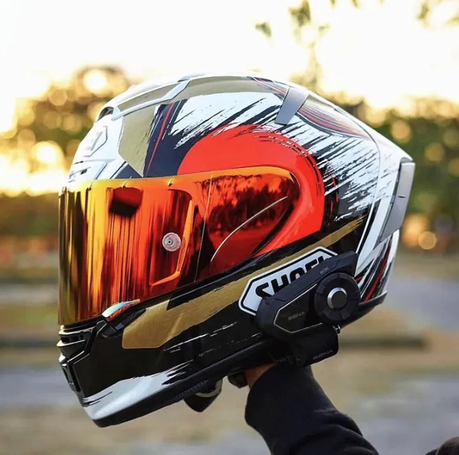 Shoei Full Face X14 93 Marquez Motegi2 Lucky Cat Motorcykel Hjälm Man Riding Car Motocross Racing Motorbike Helmet-Not-Oiginal-H200k