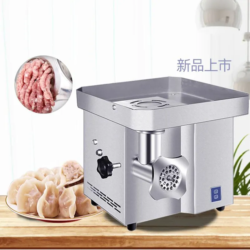 Volledig roestvrijstalen elektrisch vlees Slicer Meat Grinder Desktop Multifunction Sausage Stuffer