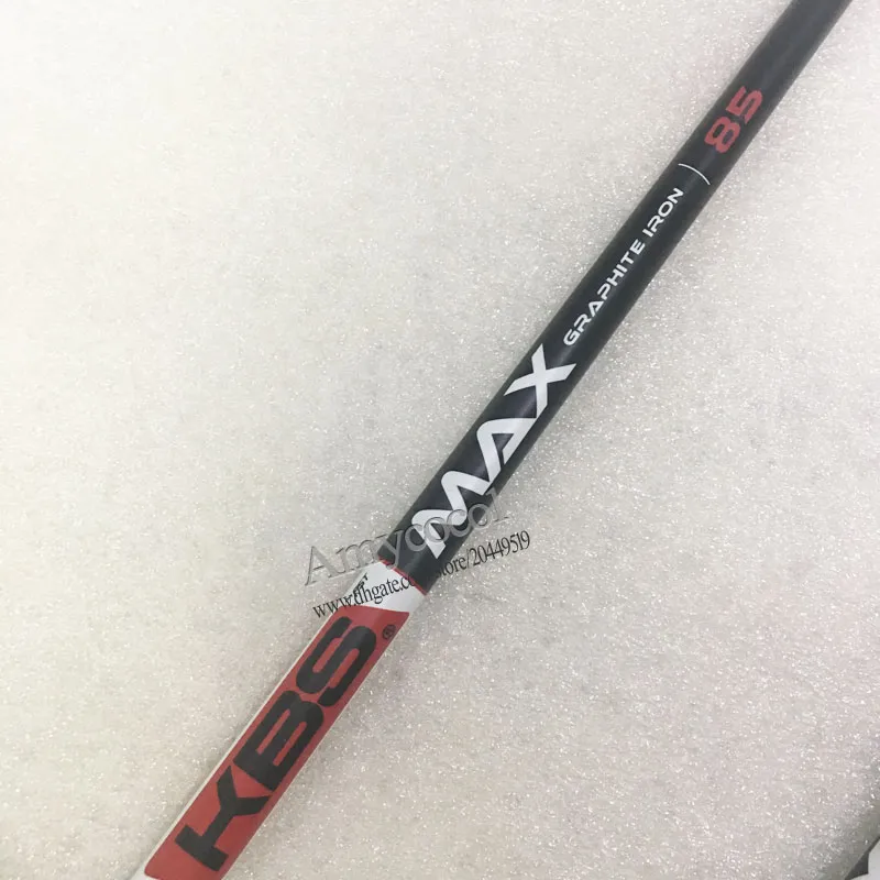 Lot De 8 Tiges De Fer KBS MAX Graphite – Flex Régulier, 65g, 41 Pouces, Pointe .370 (neuves)