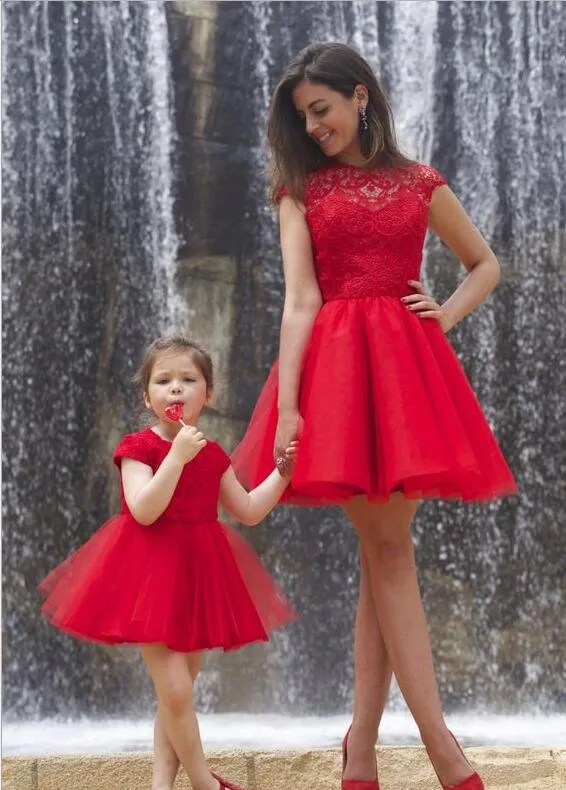 Mother girl dress top