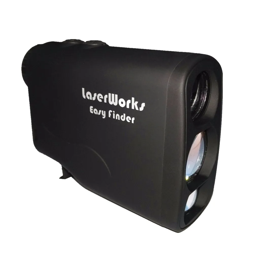 Freeshipping Night Vision Waterdichte 600m Laser Rogy Finder Jacht Monoculair Golf / Oogstenen RangeFinders Meet het bereiken van telescoop