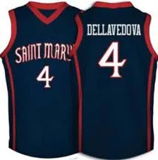 Custom Men Youth women Vintage #4 matthew dellavedova Marys basketball Jersey Size S-4XL or custom any name or number jersey