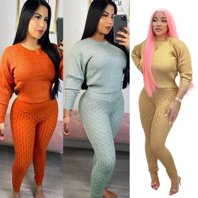 two piece sweater outfit