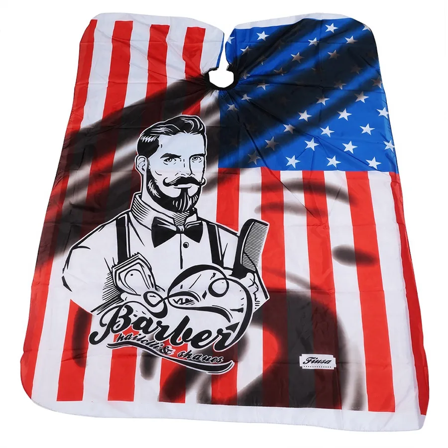 Fashion USA Flag Haircuts Cloth Hairstyle Design America Flags Barber