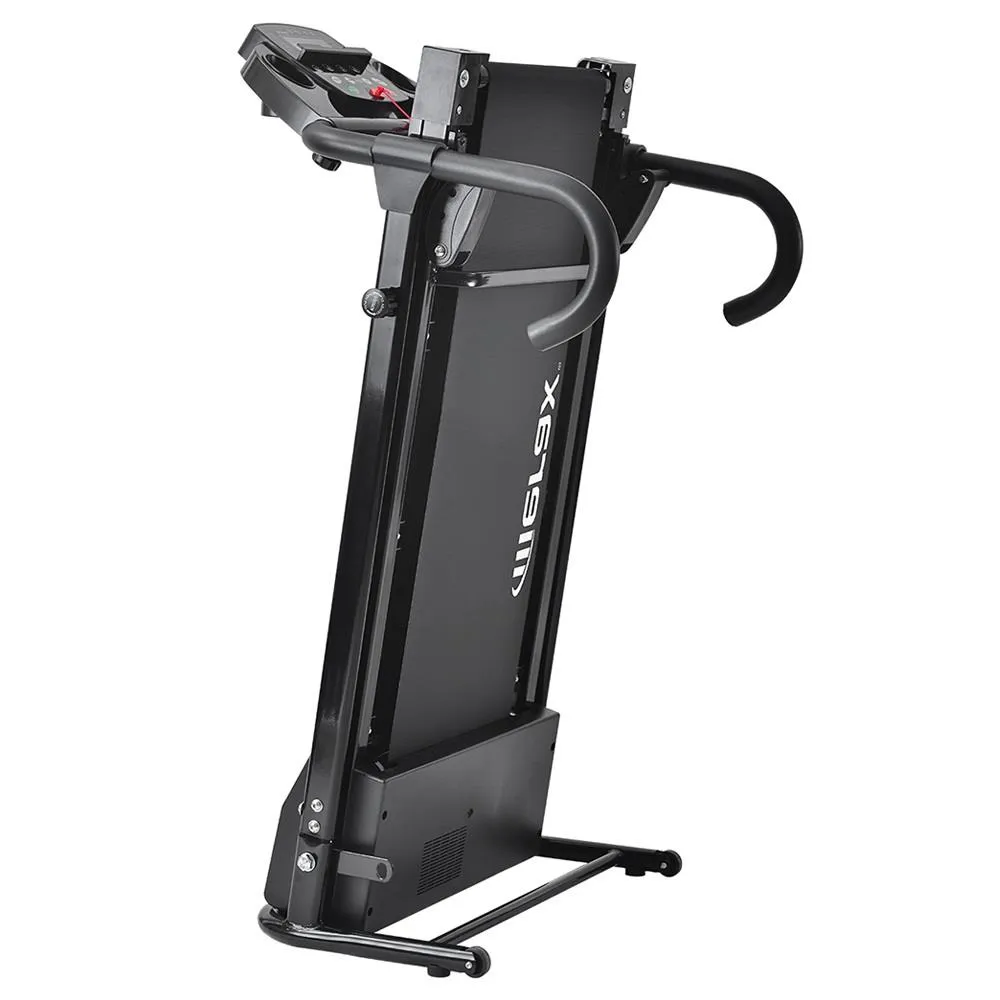 Merax Folding Electric Trueform Treadmill With LCD Display Black
