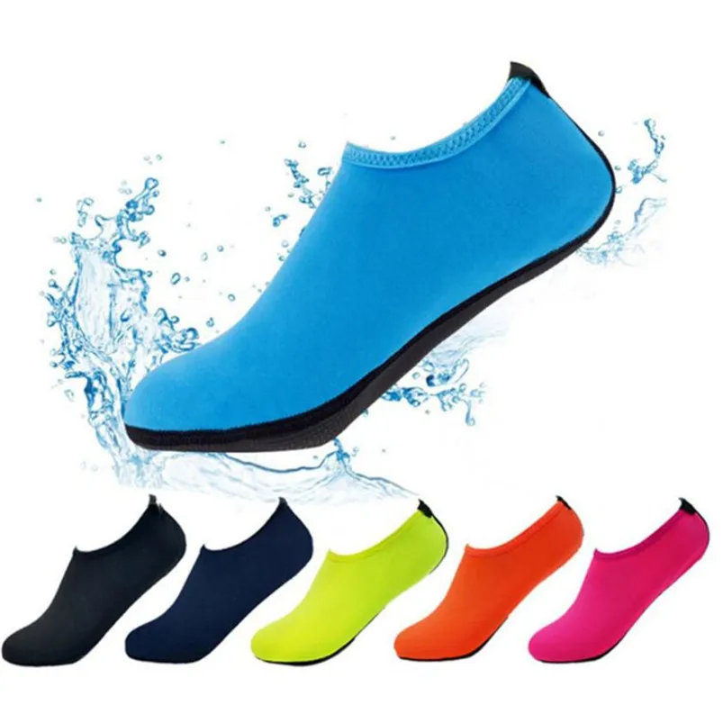 Male Men Beach Shoes Surf Beach Snorkeling Shoes Swimming Diving Slippers Fashion elastic fabric Swim Shoe zapatos hombre A0