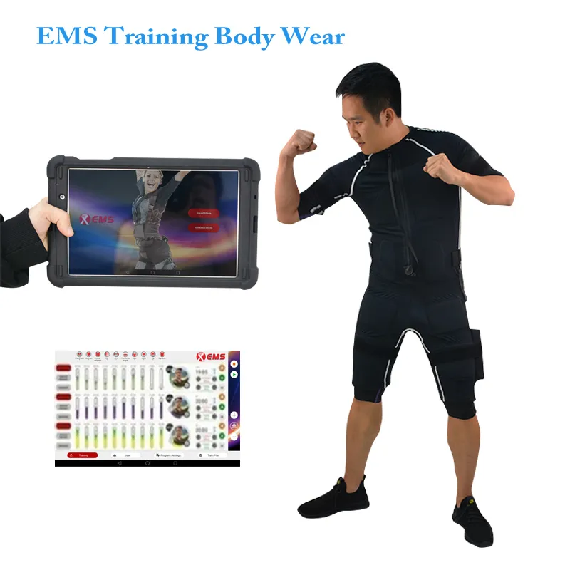 EMS portable muscle stimulator wireless xems Gym Vest Electrostimulation Weight Losss Body Training